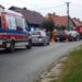 Grębów. Kolizja na Szlacheckiej.
