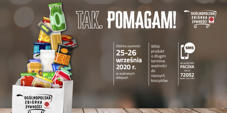 Sandomierz: XVIII ogólnopolska Zbiórka Żywności pod hasłem „Tak, Pomagam”.