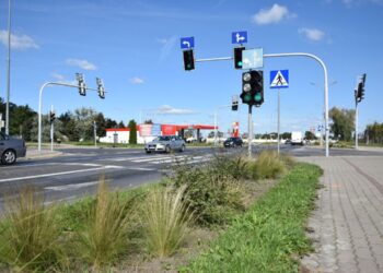 Tarnobrzeg. Remont skrzyżowania. Utrudnienia w ruchu.