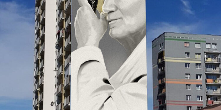 Stalowa Wola: Artysta z Ełku wykona mural Jana Pawła II