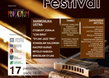 Stalowa Wola: W tę sobotę w SDK festiwal harmonijki ustnej