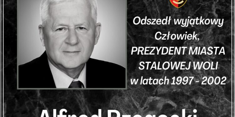 Stalowa Wola: Zmarł Alfred Rzegocki – były prezydent Stalowej Woli