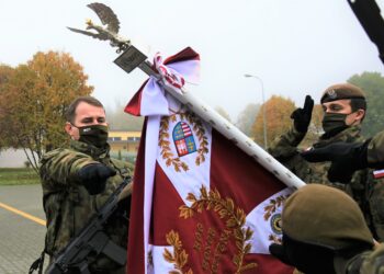 Sandomierz: Przysięga terytorialsów.