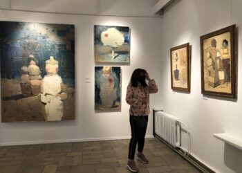 Sandomierz: Malarstwo Dominika Woźniaka w galerii BWA.