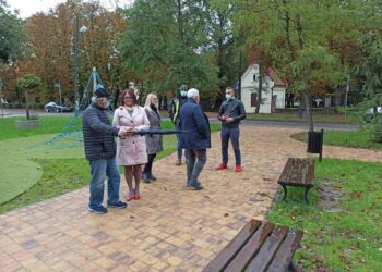 Tarnobrzeg. Plac Górnika gotowy.