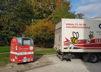 Mielec: Pojemniki  na elektroodpady