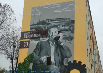 Stalowa Wola: Mural Siedlanowskiego już gotowy