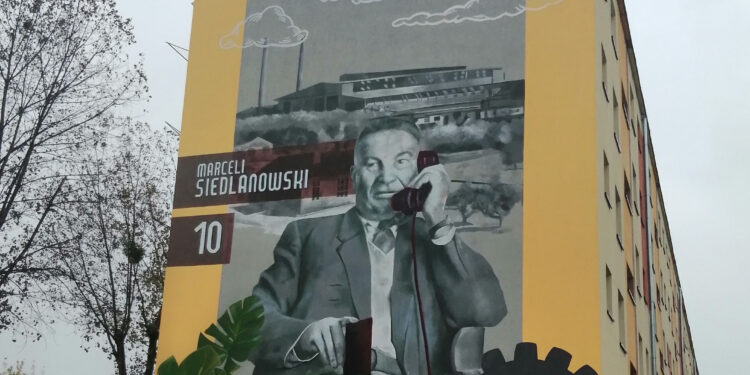 Stalowa Wola: Mural Siedlanowskiego już gotowy