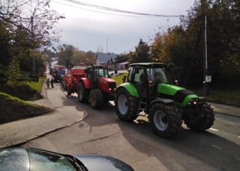 Opatów: Protest rolników