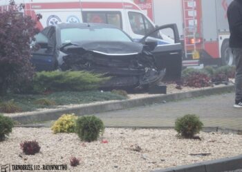 Baranów Sandomierski, Tarnobrzeg. Poranne zdarzenia drogowe