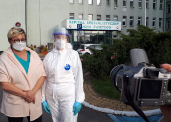 Sandomierz: Punkt pobrań przoduje w liczbie pobierania wymazów.