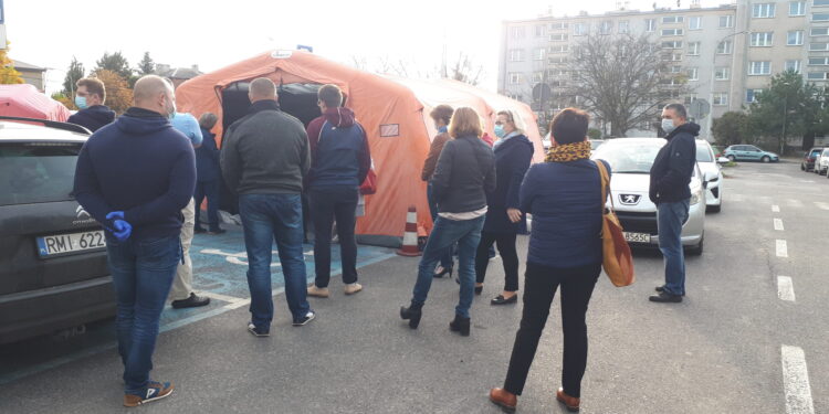 Sandomierz: Liczba zakażonych pacjentów zbliża się do stu.