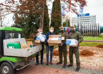 Sandomierz, Staszów: Enea Elektrownia Połaniec wspiera walczących z koronawirusem.