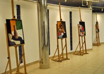 Tarnobrzeg. Wystawa „Sztuka integracji”.