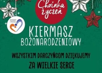 Tarnobrzeg. Choinka Życzeń. Kiermasz on-line zakończony powodzeniem.