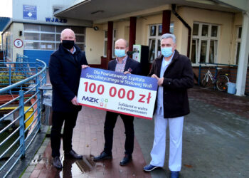 Stalowa Wola: MZK wsparł szpital w zakupie środków ochrony osobistej