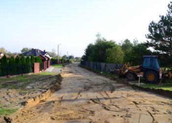 Nisko: Budowa ulicy Willowej