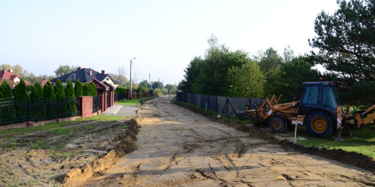 Nisko: Budowa ulicy Willowej