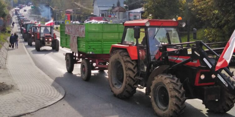 Opatów: Protesty rolnicze spokojne