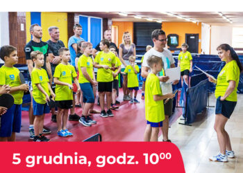 Tarnobrzeg. Ping-pong. Mikołajkowy turniej dla dzieci.