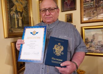 Sandomierski pisarz Andrzej Sarwa nominowany do rosyjskiej nagrody literackiej Związku Pisarzy Rosji i Rosyjskiego Domu Cesarskiego ”Dziedzictwo”.