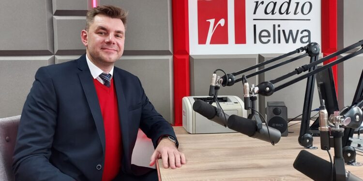 Gość Radia Leliwa: burmistrz Sandomierza Marcin Marzec.