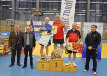 Tarnobrzeg. Janusz Malarz z IKS JEZIORO Tarnobrzeg zdobył srebro.