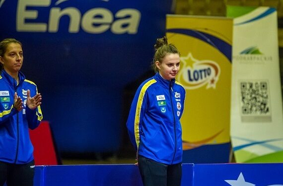 Tarnobrzeg. Młoda tenisistka stołowa w TOP 16 Kobiet.