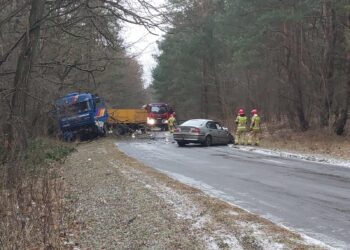 Grębów. Groźne zderzenie na drodze Stale – Cygany