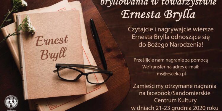 Sandomierz: Poeta Ernest Bryll przygotował dla sandomierzan specjalny świąteczny filmowy materiał.