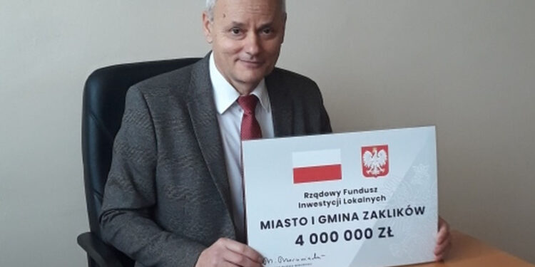 Zaklików: Środki z FIL pozwolą ruszyć z rozbudową oczyszczalni ścieków