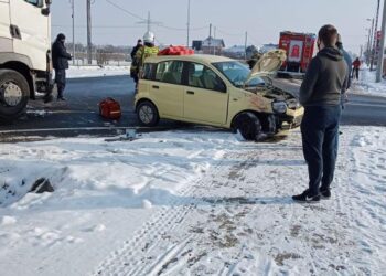 Gorzyce. Groźne zderzenie na skrzyżowaniu
