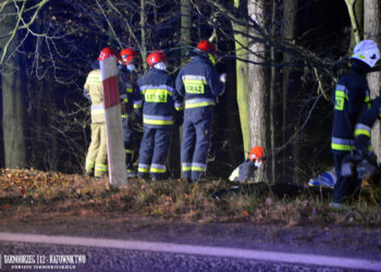 Jamnica: Młody kierowca zginął w wypadku