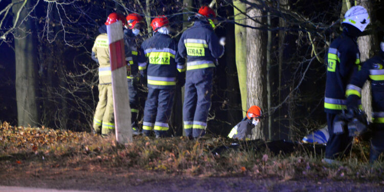 Jamnica: Młody kierowca zginął w wypadku