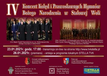 Stalowa Wola: W tę sobotę koncert kolęd i pieśni prawosławnych
