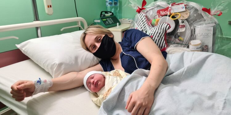 Tarnobrzeg. Antoś. Pierwszy obywatel miasta urodzony w 2021.