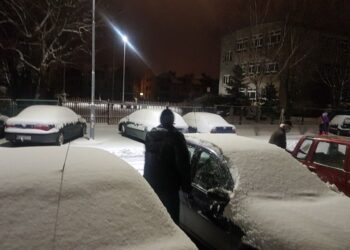 Tarnobrzeg. Przyszła prawdziwa zima.