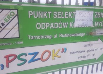 Tarnobrzeg. Nie zostawisz odpadów  w PSZOK do odwołania.