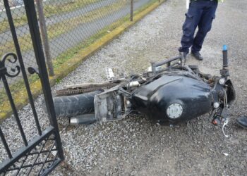 Tarnobrzeg. Policyjny pościg za motocyklistą.