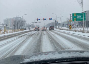 Region: Na drogach ślisko. Czekamy na Wasze sygnały.