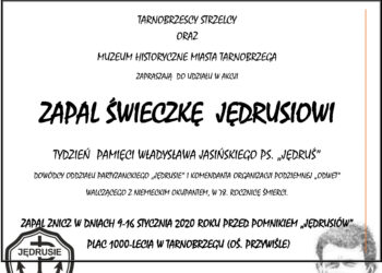 Tarnobrzeg. „Zapal świeczkę Jędrusiowi” w innej formule.