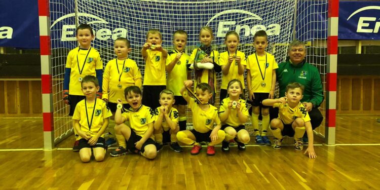 Turniej piłkarski rocznika 2014 w Tarnobrzegu.