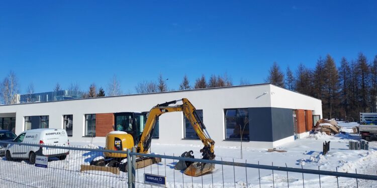 Sandomierz: Trwają prace przy budowie Centrum Zdrowia Psychicznego.