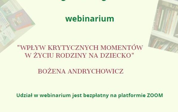 Tarnobrzeg. Wpływ krytycznych momentów  w życiu rodziny na dziecko.