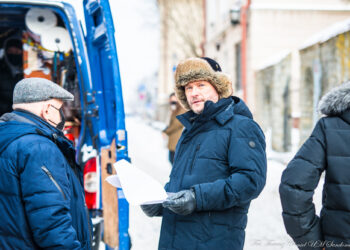 Sandomierz: Aktorzy serialu „Ojciec Mateusz” znów w Sandomierzu.