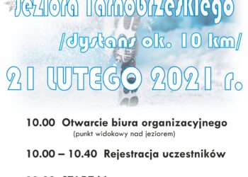 Tarnobrzeg. Bieg dla każdego. Trasa wokół Jeziora Tarnobrzeskiego.