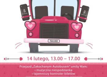 Sandomierz: „Zakochany Autobus” na Walentynki.
