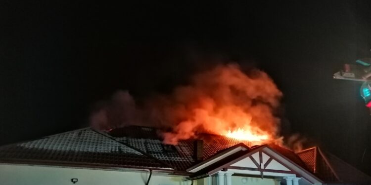Gorzyce. Nocny pożar domu