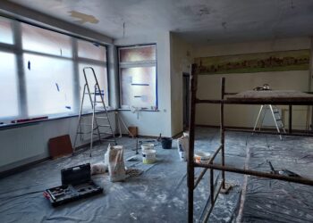 Koprzywnica: Powstaje przestrzeń wystawiennicza w Domu Kultury.