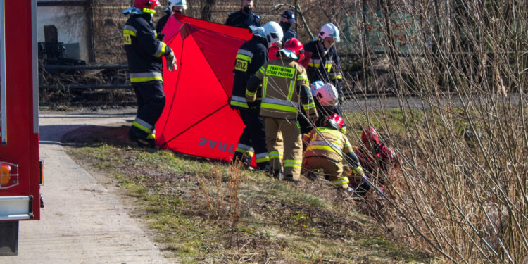 Wrzawy: Zwłoki w stawie.